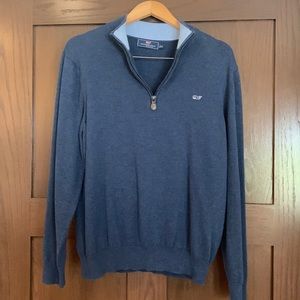 Vineyard Vines quarter zip sweater